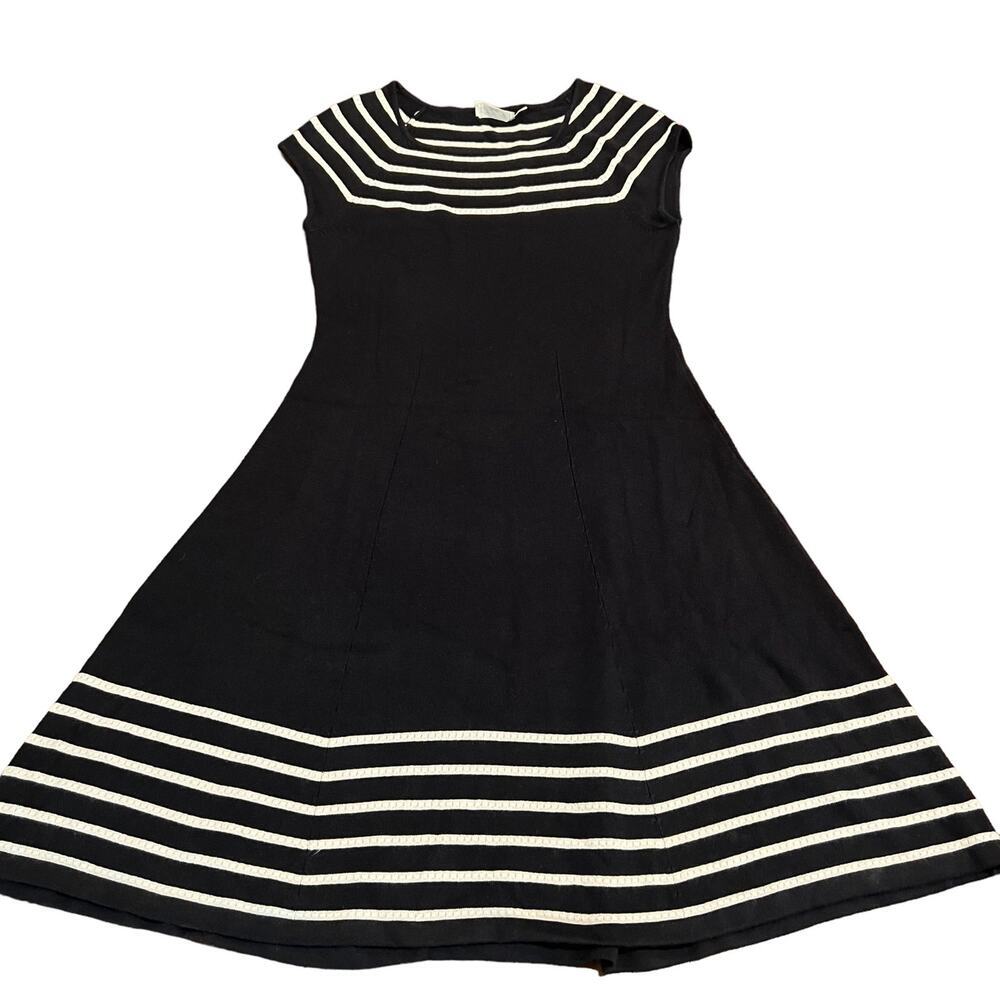Eliza J Cap Sleeve Sweater Dress Size Medium